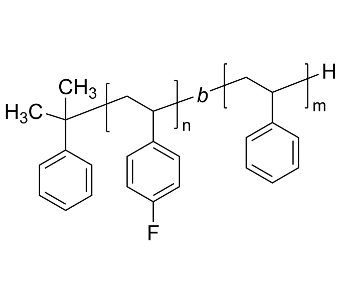 Poly(4fluorostyrene)bpoly(styrene)