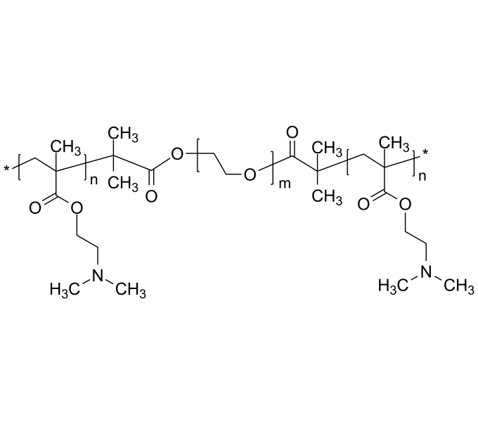 Poly(N,Ndimethylamino ethyl methacrylate)bpoly(ethylene oxide)b