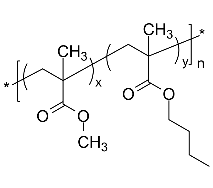 Poly(methyl methacrylateconbutyl methacrylate), random atactic