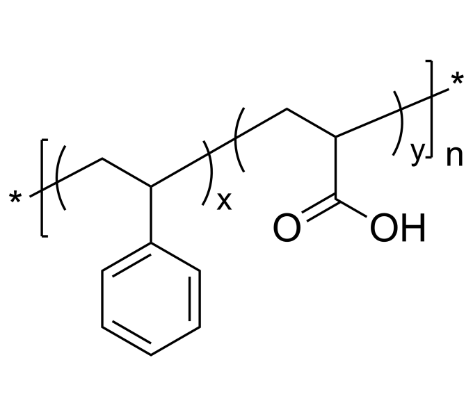 Poly(styrenecoacrylic acid), random