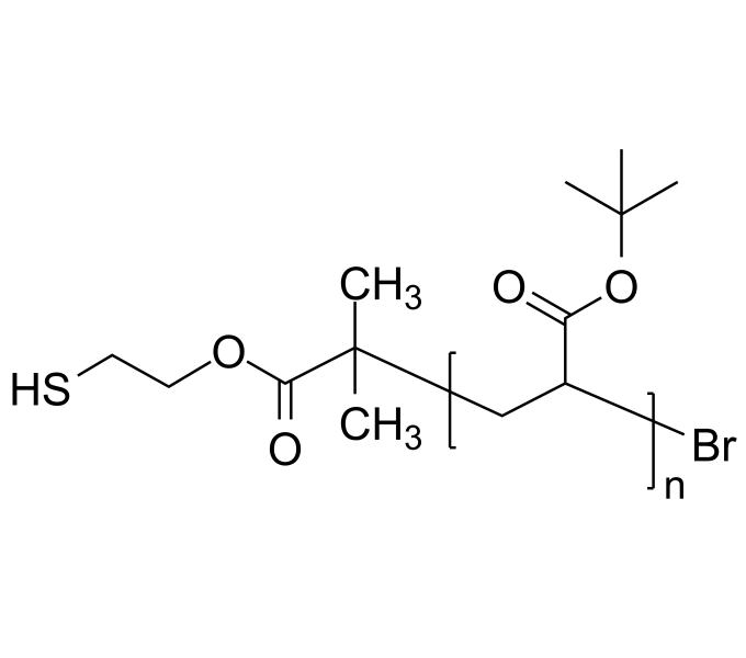 Poly(tert-butyl acrylate), (α-thiol, ω-bromo)-terminated