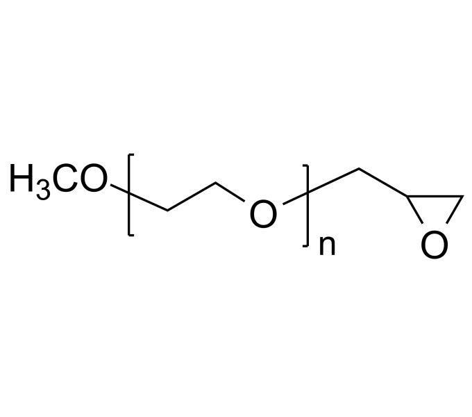 Poly(ethylene glycol) methyl ether, ωepoxyterminated
