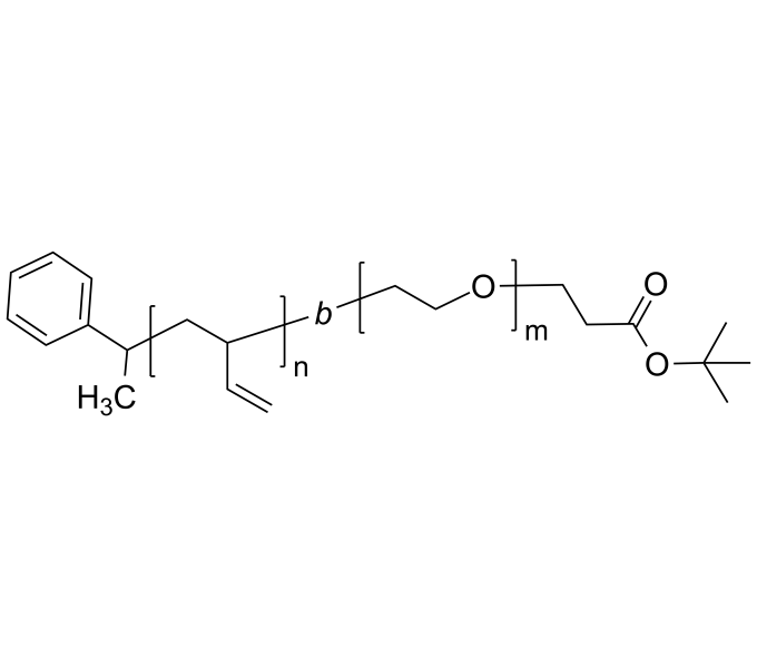 Poly(1,2butadiene)bpoly(ethylene oxide), ω(tertbutyl propionate