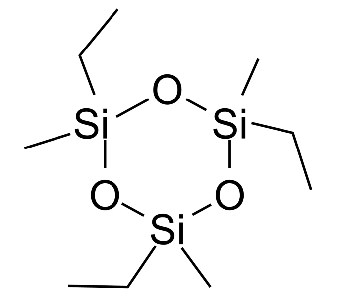 1-3-5-triethyl-1-3-5-trimethyl-cyclotrisiloxane