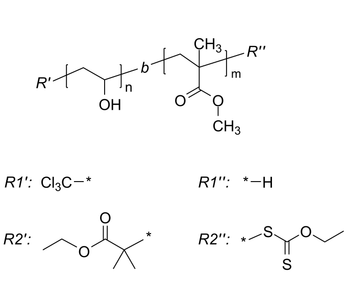 alcohol)-b-poly(methyl methacrylate)